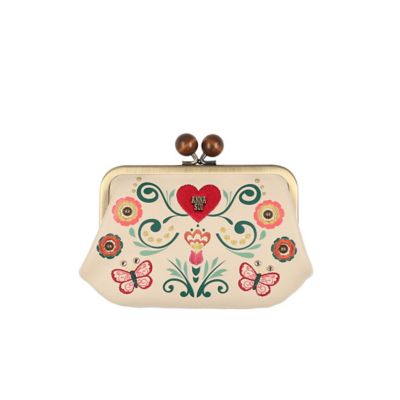 ＜ANNA SUI (Women)＞アナスイ　ＡＮＮＡ　ＳＵＩ　ブルーム　口金ミニ財布（３１８０７２）