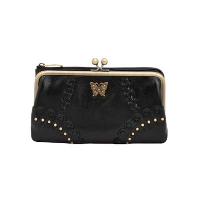 ＜ANNA SUI (Women)＞アナスイ　ＡＮＮＡ　ＳＵＩ　マチルダ　二つ折り口金長財布（３１８１００）