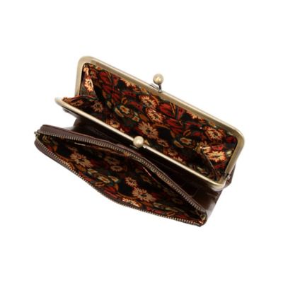 【あやっちさま】vintage ୨୧ * オレンジブラウンの瞳の ブタさん アナスイ ANNA SUI マチルダ 口金二つ折り財布（318102