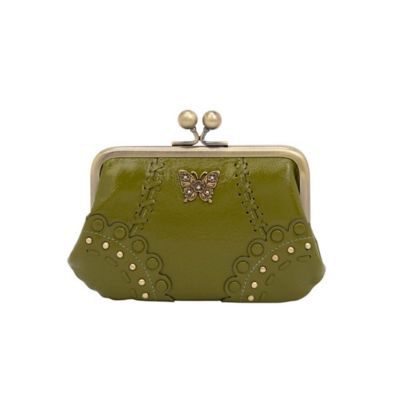ANNA SUI ミニ財布 アナスイ ANNA SUI ブルーム 口金ミニ財布 （クロ） -人気