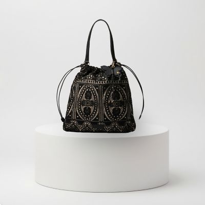 ＜ANNA SUI (Women)＞アナスイ　ＡＮＮＡ　ＳＵＩ　フィオリー　トートバッグ（３１８３００）
