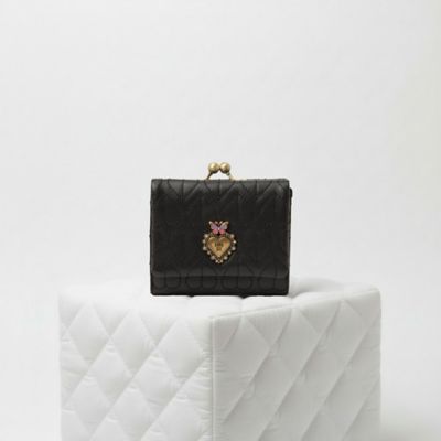 ＜ANNA SUI (Women)＞アナスイ　ＡＮＮＡ　ＳＵＩ　ドリーミー　口金二つ折り財布（３１８３４２）