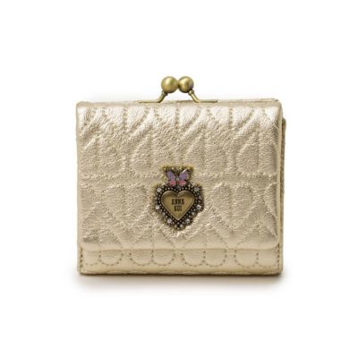 ANNA SUI ゴールド 三つ折り財布 2025年最新】Anna Sui カラー：ゴールド系 三つ折り財布の人気アイテム