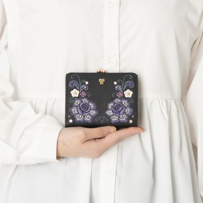 アナスイ ANNA SUI ララ 口金二つ折り財布（318391
