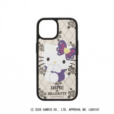 ＜ANNA SUI (Women)＞アナスイ　ＡＮＮＡ　ＳＵＩ　ＨＥＬＬＯ　ＫＩＴＴＹ　ｉＰｈｏｎｅケース（３１８４２４）