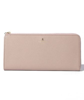 LANVIN en Bleu (Bag & SLG)/ランバンオンブルー リュクサンブール 長札Lファスナー ラベンダー2(480112) オールドローズ 財布・マネークリップ【三越伊勢丹/公式】