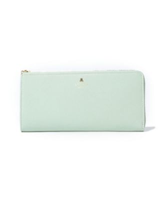 LANVIN en Bleu (Bag & SLG)/ランバンオンブルー リュクサンブール 長札Lファスナー ラベンダー2(480112) ミント 財布・マネークリップ【三越伊勢丹/公式】