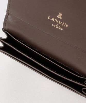 リュクサンブール 名刺入れ 濃茶（480114） | LANVIN en Bleu