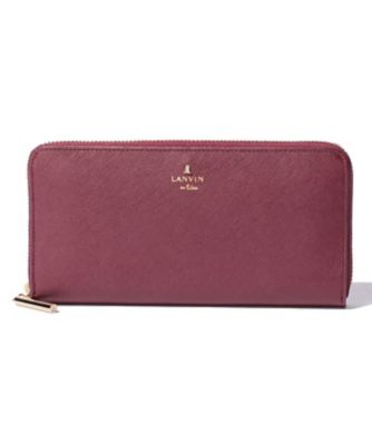 LANVIN en Bleu リュクサンブール ラウンドファスナー長 