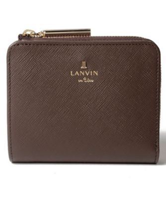 LANVIN ベルシー 2つ折り財布 サーモンピンク ベルシー 2つ折り財布|LANVIN en Bleu | LANVIN en Bleu