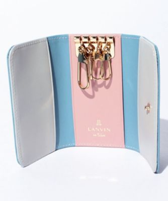 【LANVIN en Blue】リュクサンブール カラー キーケース Amazon | [ランバンオンブルー] リュクサンブールカラー キー