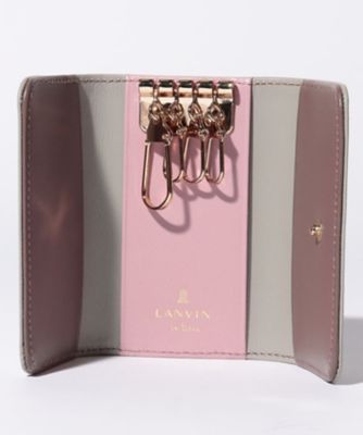【LANVIN en Blue】リュクサンブール カラー キーケース リュクサンブールカラー キーケース（481175） | LANVIN