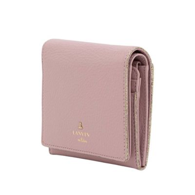 LANVIN 財布 二つ折り LANVIN en Bleu 最大55%☆8/31迄 ランバンオンブルー 二つ折り