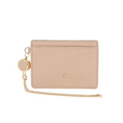 メラニー リール付きパスケース ピンクベージュ3（483226