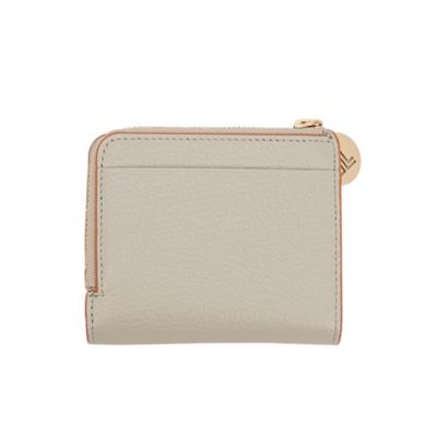 LANVIN ベージュ 二つ折り財布 LANVIN ランバンオンブルー 財布 二つ折り財布 en Bleu