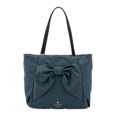 ジョエル 2wayトート ブラック（483940） | LANVIN en Bleu