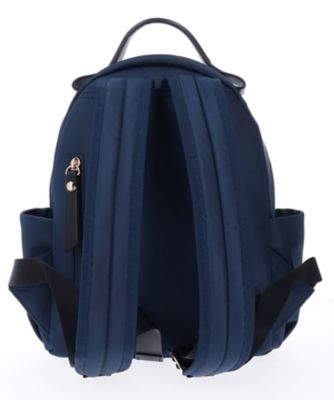 極美品　ランバンコレクション　リュック　総柄　ネイビー LANVIN en Bleu 最大51% 8/9限定 ランバンオンブルー リュック
