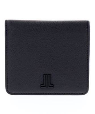 LANVIN en Bleu (Bag & SLG)/ランバンオンブルー カリヨン 二つ折り財布(484252) ブラック 財布・マネークリップ【三越伊勢丹/公式】