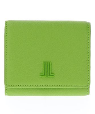 カリヨン 三つ折り財布 ライトグリーン（484254