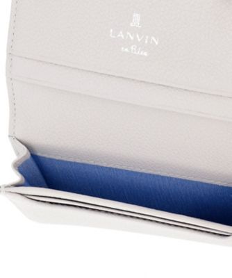【新品未使用】 LANVIN On Blue グリーン名刺入れ リュクサンブール 名刺入れ|LANVIN en Bleu | LANVIN en Bleu