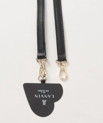 フリル スマホストラップ（484270） | LANVIN en Bleu (Bag&SLG