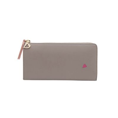 ＜LANVIN en Bleu (Bag&SLG)＞ランバン　オン　ブルー　ＬＡＮＶＩＮ　ｅｎ　Ｂｌｅｕ　カルラ　Ｌファスナー長財布（４８４４００）