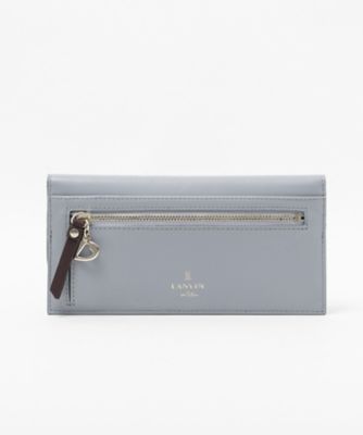 【新品タグ付き】ランバンオンブルー カルラ薄マチ長財布 ブラック ランバン オン ブルー LANVIN en Bleu カルラ 薄