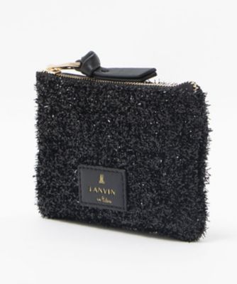 ランバンオンブルー バッグストラップ パンプス 黒 ランバン オン ブルー LANVIN en Bleu ジュエル スマホ