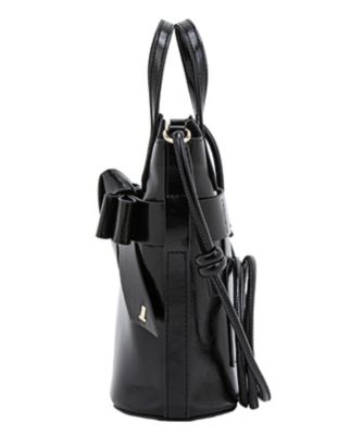 LANVIN 黒 レザー ショルダーバッグ クーポン】ランバンコレクション ショルダーバッグ クラッチ