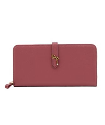 新品未使用　ランバン　財布　ピンク 2025年最新】LANVIN en Bleu カラー：ピンク系 二つ折り財布の