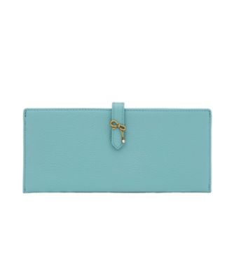 ランバン LANVIN Collection 水色　リボン　長財布 ランバン オン ブルー LANVIN en Bleu リュバン 薄
