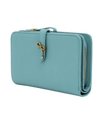【新品】ランバンオンブルー✨ブリエ BOX２つ折り財布 ベージュ ランバン オン ブルー LANVIN en Bleu リュバン 二
