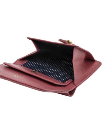 ランバン　オン　ブルー　ＬＡＮＶＩＮ　ｅｎ　Ｂｌｅｕ　リュバン　コンパクト二つ折り財布（４８４５６３）
