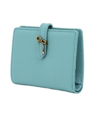 ランバン　オン　ブルー　ＬＡＮＶＩＮ　ｅｎ　Ｂｌｅｕ　リュバン　コンパクト二つ折り財布（４８４５６３）