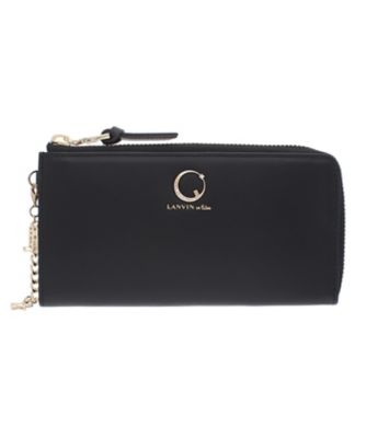＜LANVIN en Bleu (Bag&SLG)＞ランバン　オン　ブルー　ＬＡＮＶＩＮ　ｅｎ　Ｂｌｅｕ　ルナ　Ｌファスナー長財布（４８４５７０）