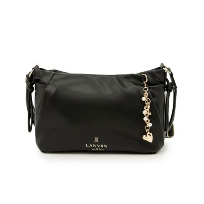 LANVIN en Bleu (Bag & SLG)/ランバンオンブルー ランバン オン ブルー LANVIN en Bleu スフレ ショルダーバッグ(484661) ブラック 旅行用かばん・バッグ【三越伊勢丹/公式】