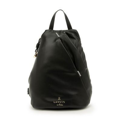 LANVIN en Bleu (Bag & SLG)/ランバンオンブルー ランバン オン ブルー LANVIN en Bleu スフレ バックパック(484662) ブラック 【三越伊勢丹/公式】