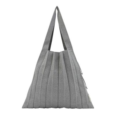 JOSEPH AND STACEY/ジョセフアンドステイシー ラッキープリーツニットスターリー(L)(680010) プラチナ 旅行用かばん・バッグ【三越伊勢丹/公式】