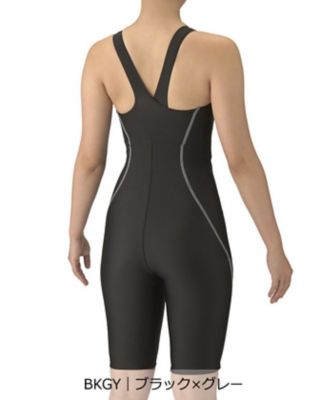 新品　アリーナ フィットネスワンピーススパッツ　レディース ＸＯ アクアエクサ】フィットネスワンピーススパッツ（AS5SWF04L