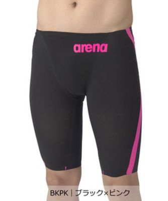 ＜arena＞アリーナ　ａｒｅｎａ　【競泳水着｜アクアフォースストームＣＰ】ジュニア　レーシングスパッツ（ＡＳ６ＳＲＣ０１Ｂ）