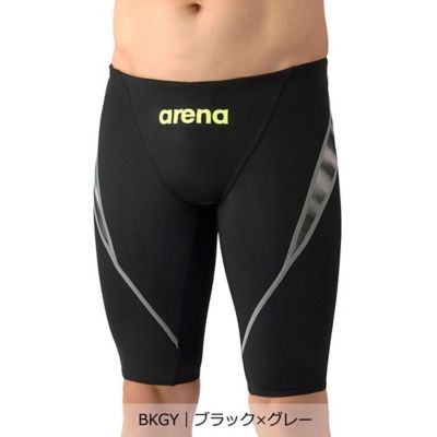 ＜arena＞アリーナ　ａｒｅｎａ　【競泳水着】アクアアドバンスドハーフスパッツ｜公式大会可【返品不可商品】（ＡＳ６ＳＲＣ４５Ｍ）