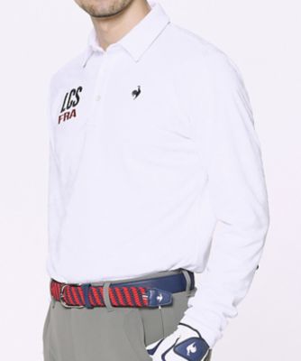 ＜le coq sportif GOLF COLLECTION＞【ストレッチフォーサー】ジャカード長袖シャツ（ＬＧ４ＦＬＳ０３Ｍ）
