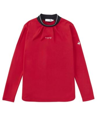 ＜le coq sportif GOLF COLLECTION＞【ストレッチフォーサー】モックネックシャツ（ＬＧ４ＦＬＳ５０Ｌ）