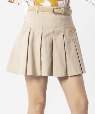 チェックプリーツスカート（LG4FSK02L） | le coq sportif
