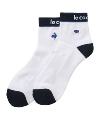 ＜le coq sportif GOLF COLLECTION＞シーズンカラー　ショート丈ソックス　【返品不可商品】（ＬＧ４ＦＳＯ０２Ｍ）