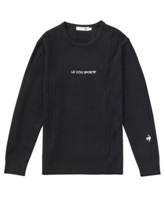 クルーネックケーブルセーター（LG4FST02L） | le coq