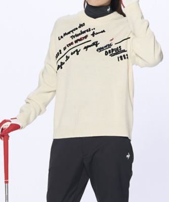 変形クルーネックセーター（LG4FST03L） | le coq sportif