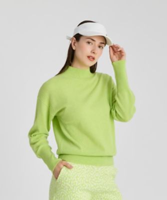 GREEN CLUBS カシミヤハイネックセーター RIJOUME】カシミヤハイネックセーター（LG4FSTR2L