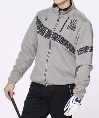 ＜le coq sportif GOLF COLLECTION＞【ストレッチフォーサー】キルトジャカードブルゾン（ＬＧ４ＦＳＷ５１Ｍ）