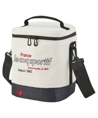 ＜le coq sportif GOLF COLLECTION＞ルコックスポルティフ　ゴルフ　ｌｅ　ｃｏｑ　ｓｐｏｒｔｉｆ　ｇｏｌｆ　保温保冷機能付き　縦型ポーチ　ショルダー付き（ＬＧ４ＦＴＴ４５Ｍ）